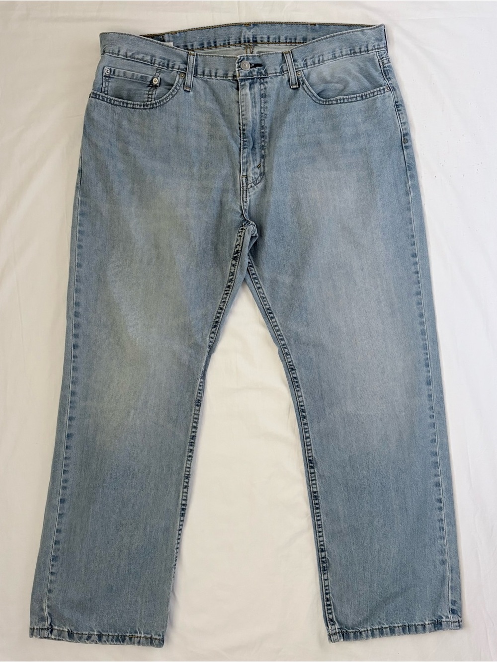 Levi’s 559 Relaxed Straight Jeans Men’s 38x30 Light Wash Blue Denim Classic